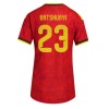 Belgia Michy Batshuayi #23 Hjemmedrakt Kvinner VM 2026 Kortermet